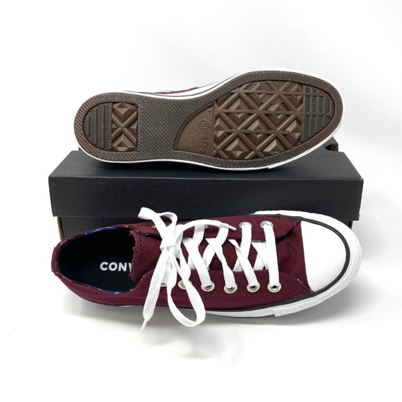 Converse Chuck Taylor Bordeaux Women’s Sneakers - Picture 2 of 10